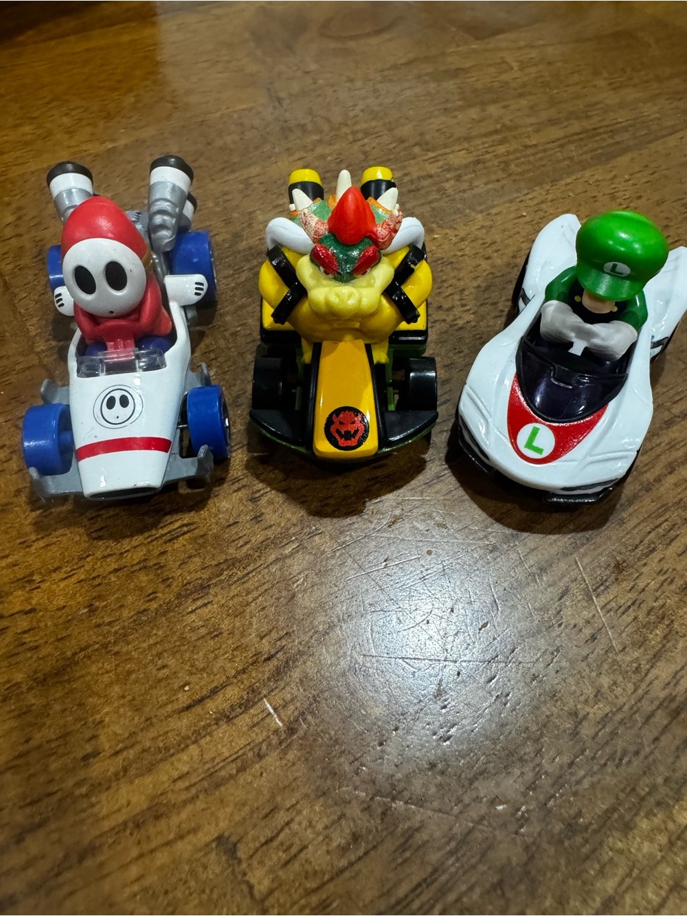 Mattel Hot Wheels Mario Cart Die Cast 3 Car set 2018-2019 models